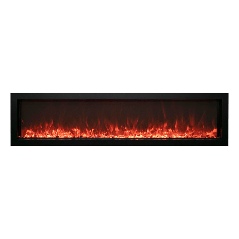 Remii Extra Slim 35"/45"/55"/65" Frameless Smart Built-in Electric Fireplace
