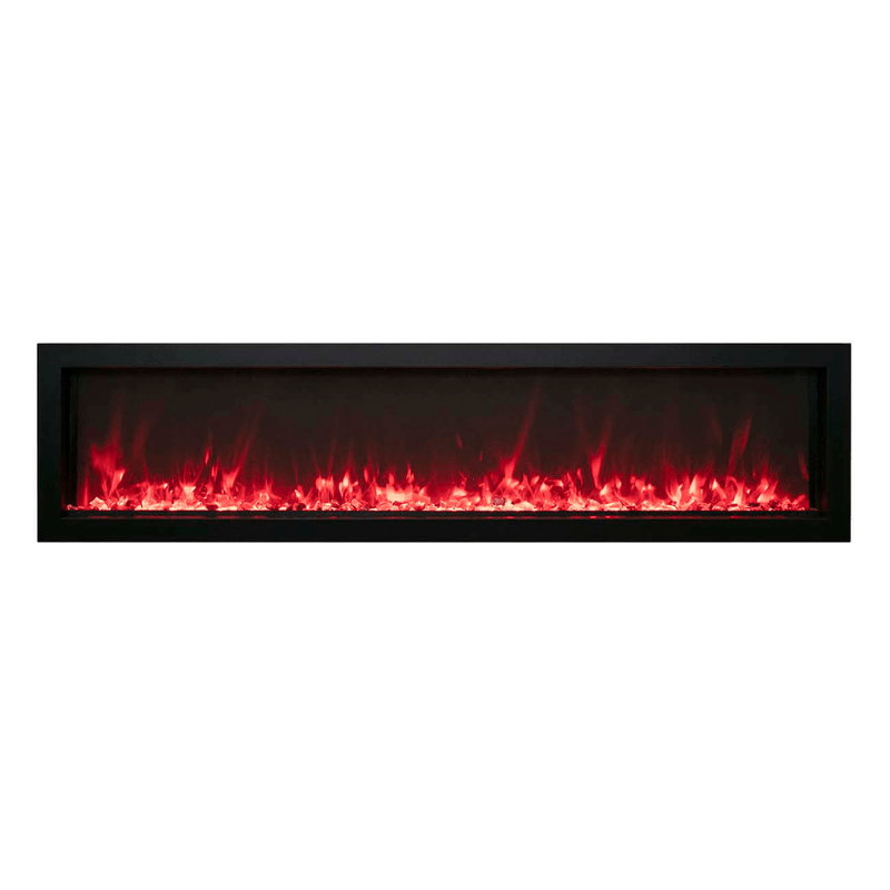 Remii Extra Slim 35"/45"/55"/65" Frameless Smart Built-in Electric Fireplace