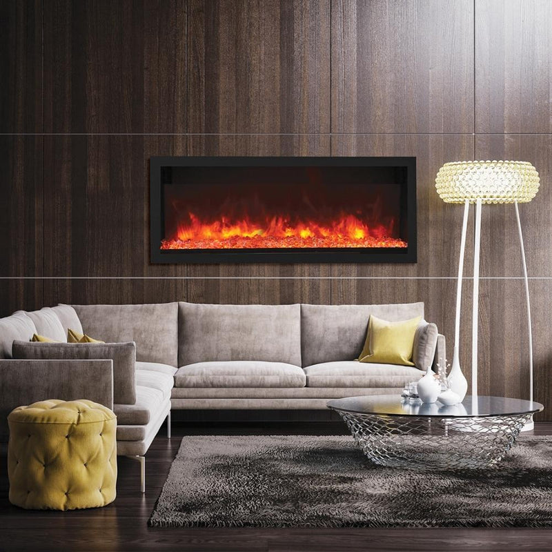 Remii Extra Tall 45"/55"/65" Frameless Built-in Electric Fireplace