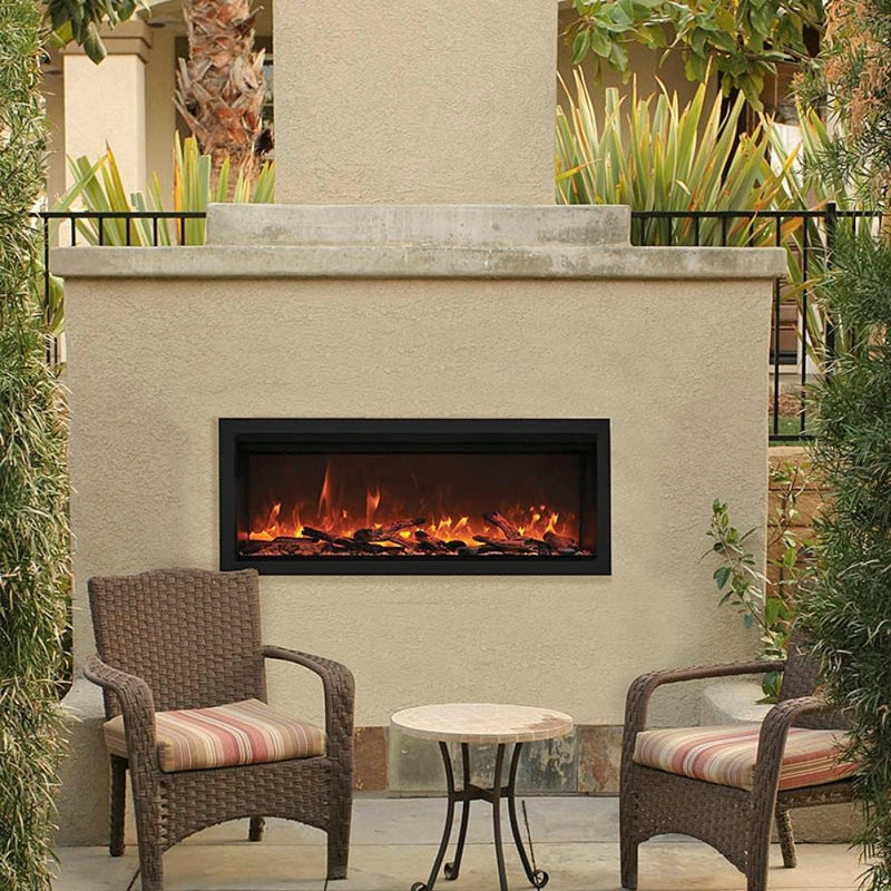 Remii Extra Tall 45"/55"/65" Frameless Built-in Electric Fireplace