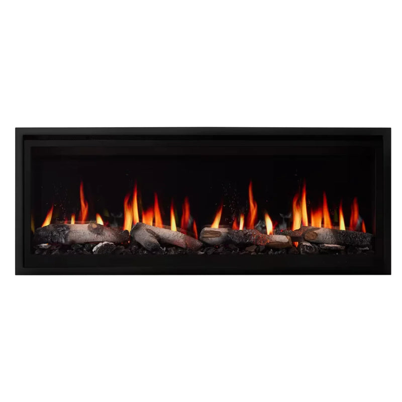 Simplifire  Glowing Birch Log Set for Allusion Edge Electric Fireplace