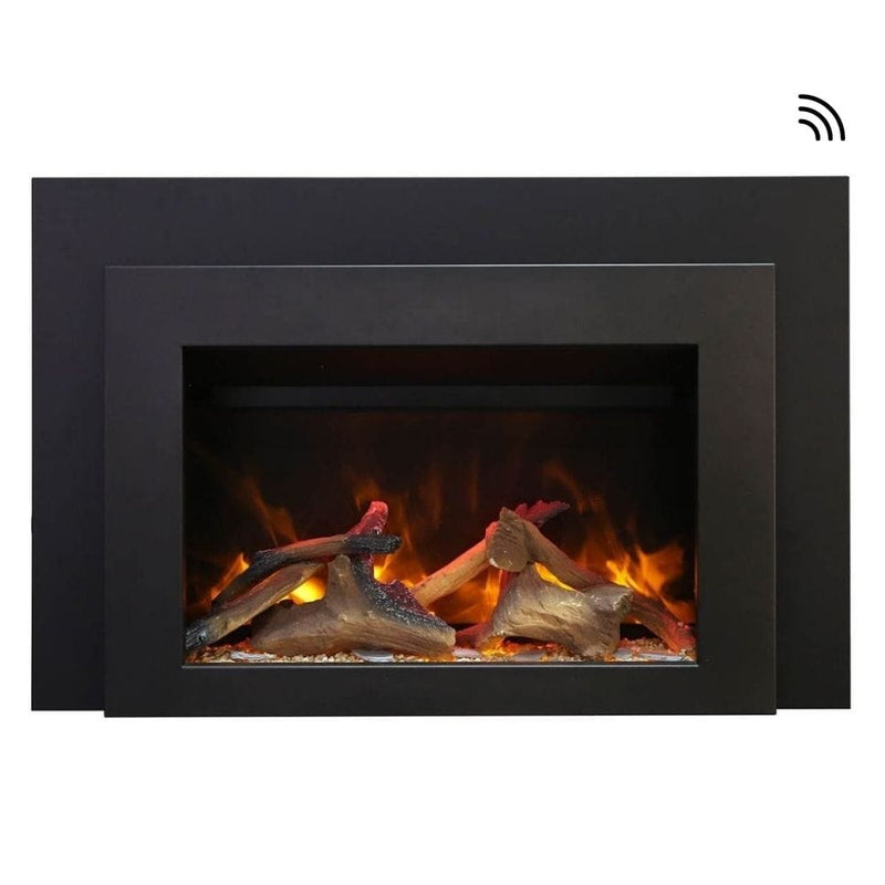 Sierra Flame 30" Flush Mount Electric Fireplace Insert Fireplace Insert (INS-FM-30)