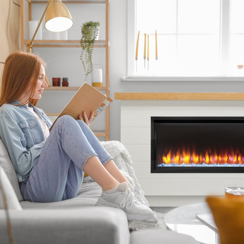 Simplifire Boyd Build-Out Kit for Allusion Platinum/Edge 50-Inch Electric Fireplace