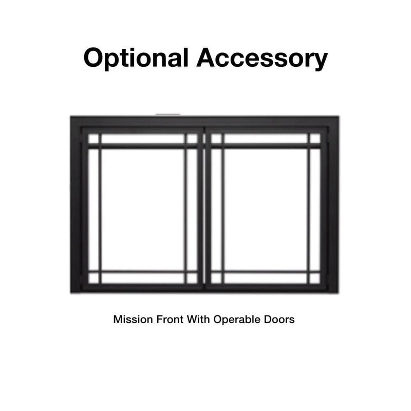 Simplifire Traditional Built-In Electric Fireplace Insert