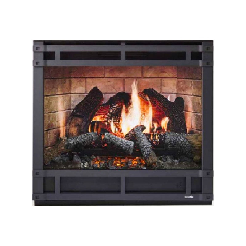 Simplifire Inception 36" Traditional Built-In Electric Fireplace with Digital Spark Technology