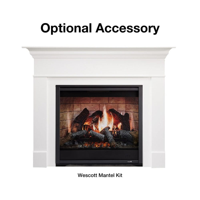 Simplifire Inception 36" Traditional Built-In Electric Fireplace with Digital Spark Technology