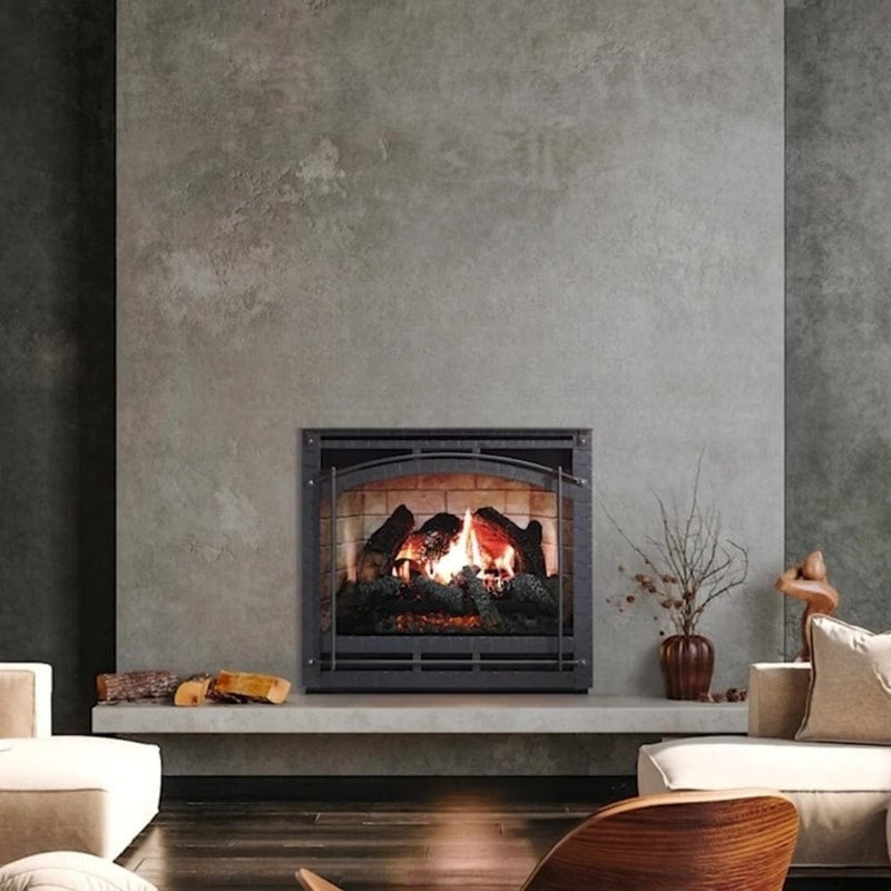 Simplifire Inception 36" Traditional Built-In Electric Fireplace with Digital Spark Technology