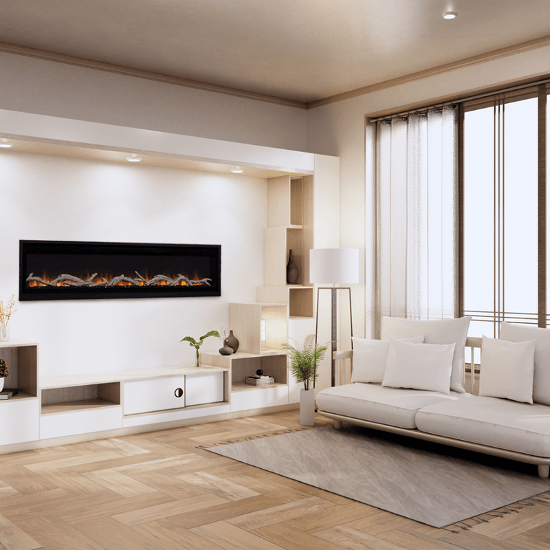 Superior ERL 3000 Series 60"/72"/84"/100" Built-In/Wall Mounted Linear Electric Fireplace