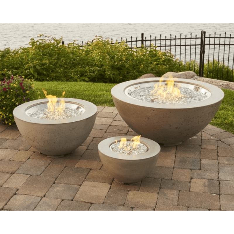 The Outdoor GreatRoom Company Cove 29-Inch Round Gas Fire Bowl - LP