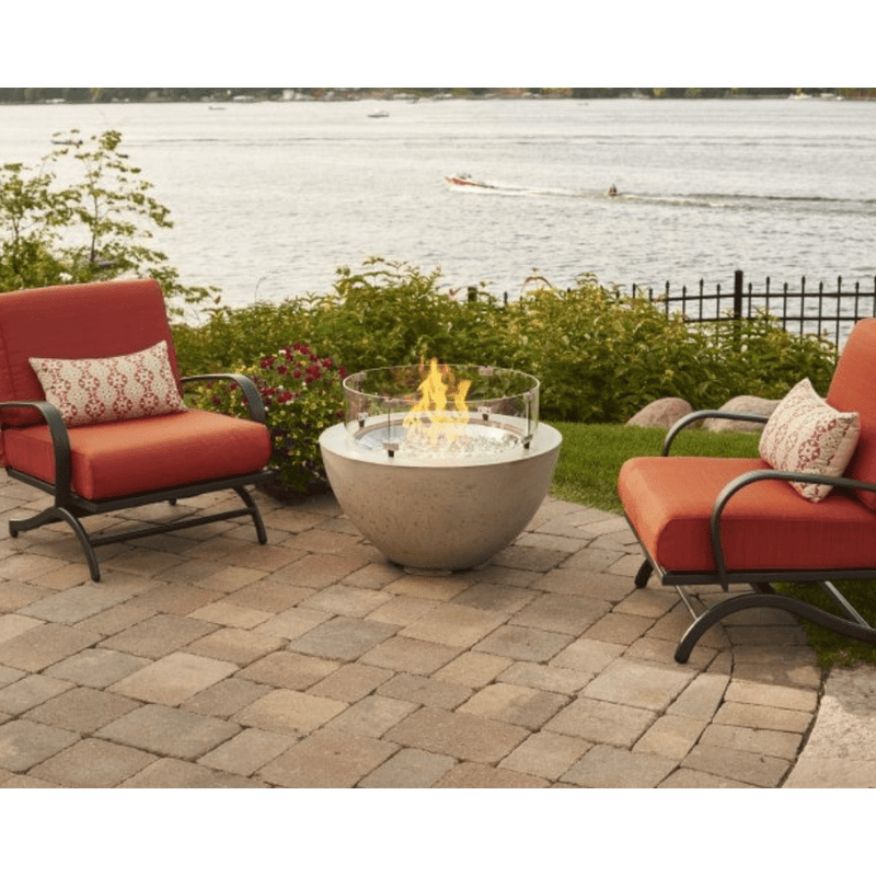 The Outdoor GreatRoom Company Cove 29-Inch Round Gas Fire Bowl - LP
