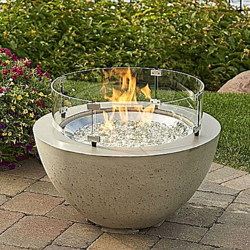 The Outdoor GreatRoom Company Cove 29-Inch Round Gas Fire Bowl - LP