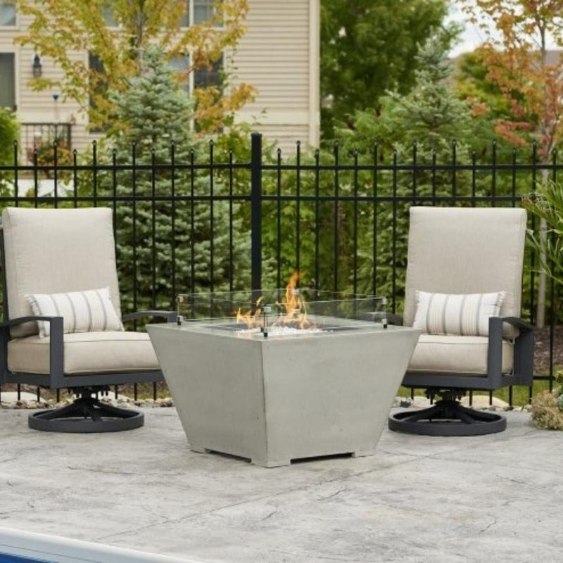 The Outdoor GreatRoom Company Cove 37" Square Gas Fire Bowl