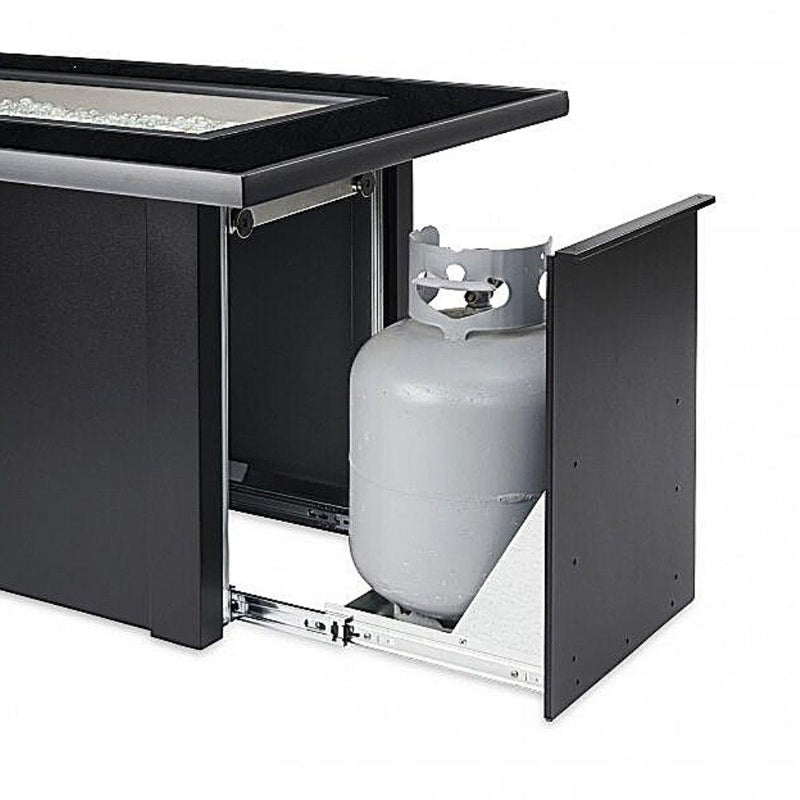 The Outdoor GreatRoom Company Monte Carlo 59" Linear Gas Fire Pit Table