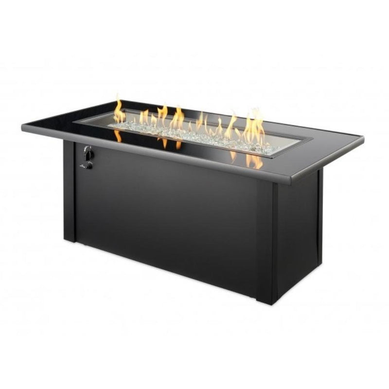 The Outdoor GreatRoom Company Monte Carlo 59" Linear Gas Fire Pit Table