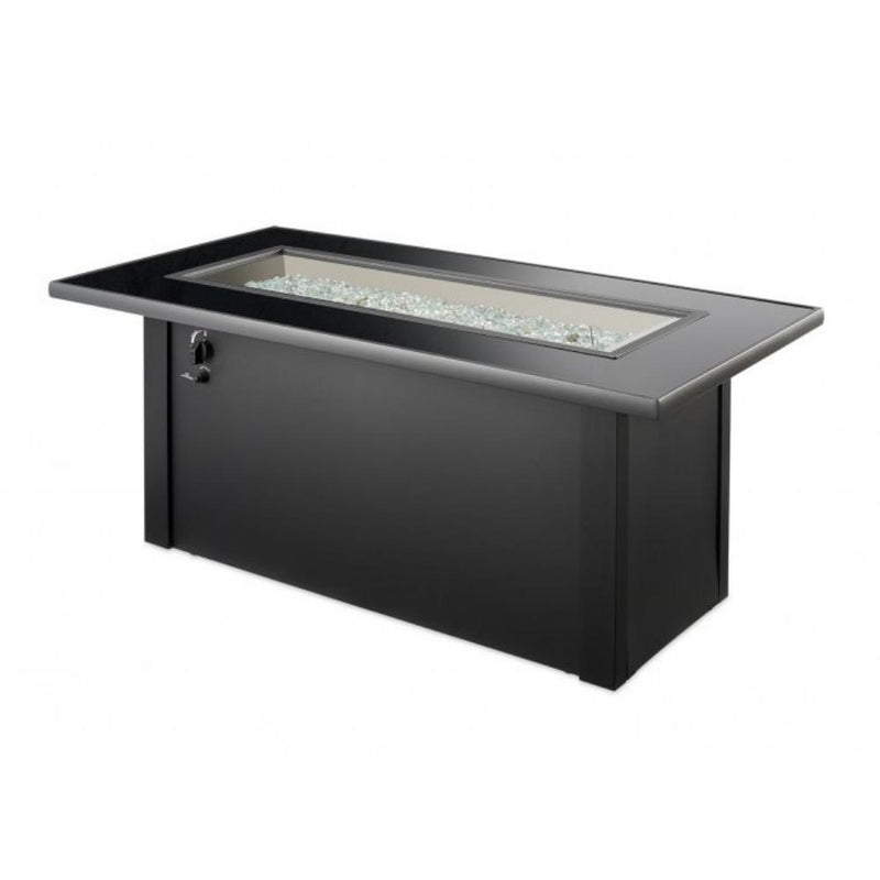 The Outdoor GreatRoom Company Monte Carlo 59" Linear Gas Fire Pit Table